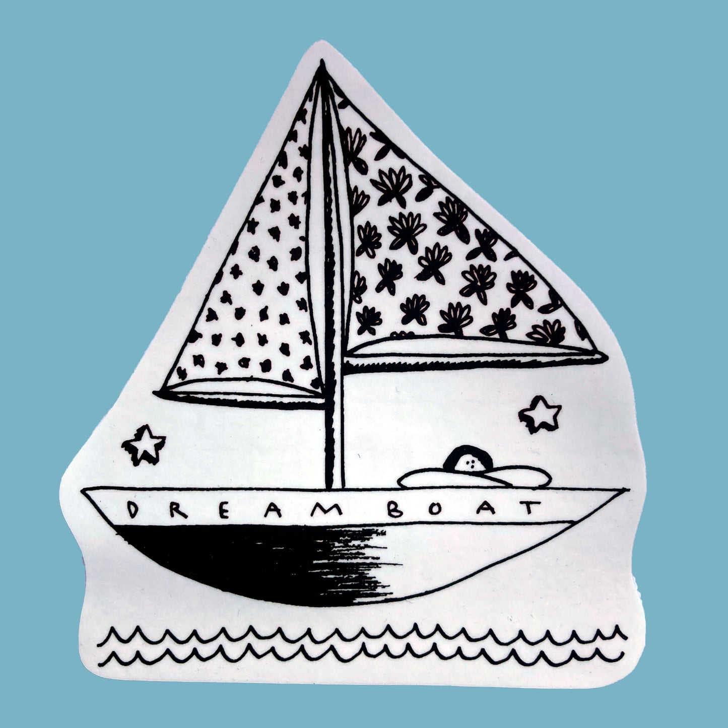Dream Boat (single sticker)